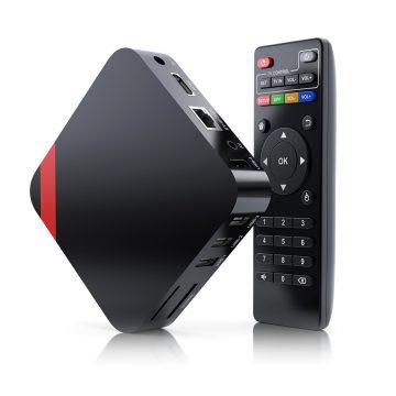 Top Tv box with Remote Control